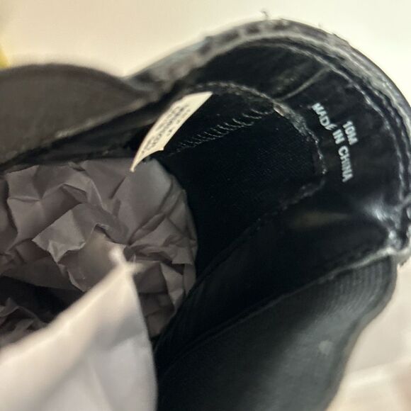 American Eagle Black Heeled Boots Sleek Design size 10 new - Picture 5 of 6